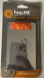 UTS Find Me Signal Mirror Lightweight Acrylic  The Ultimate Survival Gear - Picture 1 of 3