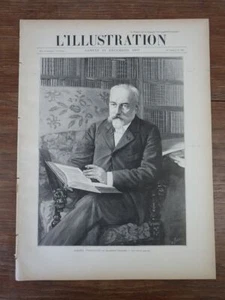 L'ILLUSTRATION 1897 (2859) André Theuriet Academie Francaise  - Imagen 1 de 3