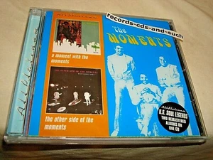 THE MOMENTS-A MOMENT WITH/OTHER SIDE OF-2 ON 1-NEMCD 352-NEW SEALED CD - Picture 1 of 2