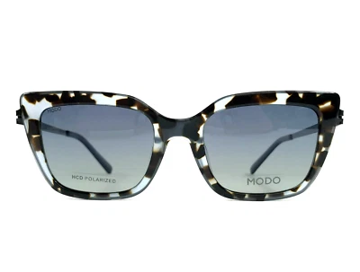 Gafas de sol Modo 470 LBLTT azul claro ojo de gato tortuga con lentes polarizadas azules Foto 1 de 4