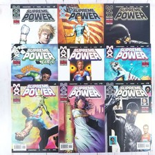 Supreme Power #2-8 #10 #12, Marvel Max 2003, J. Michael Straczynski, Gary Frank