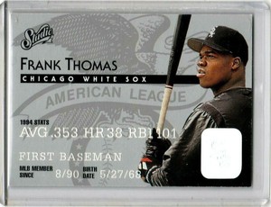1995 Donruss Studio FRANK THOMAS #1 Baseball MLB CHICAGO WHITE SOX MT