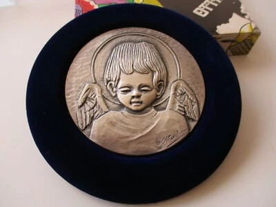 Ottaviani angelo argento 925, nuovo con scatola e controscatola anni '70 - Immagine 1 di 4