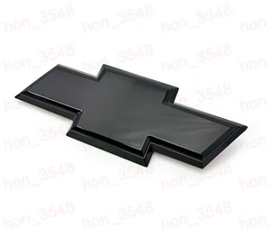 Black Rear Tailgate Bowtie Emblem Badge For 07-14 Silverado 1500 2500H avalanche - Picture 1 of 3