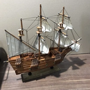 Modellschiff Holz 50 x 45 cm Hoch (4) - Bild 1 von 4