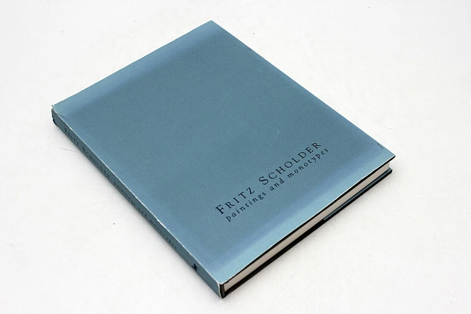 SIGNED Fritz Scholder: Paintings and Monotypes 1988 1st HB DJ Color Plates - Image 1 of 3