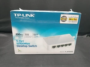 TP-Link TL-SF1005D 5-Port 10/100Mbps Fast Ethernet Desktop Switch - Picture 1 of 6
