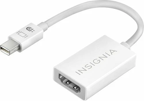 Insignia Mini DisplayPort-to-HDMI Adapter for monitor extension for macbook pc - Image 1 of 1