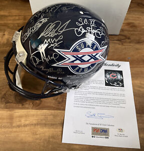 1985 Chicago Bears SB XX Team Signed Proline Logo Helmet 31Sigs SS PSA Authentic