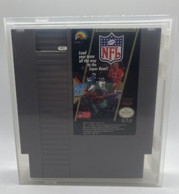 NFL Football Power Play Series Nintendo NES Vintage. With Plastic Case Free Ship