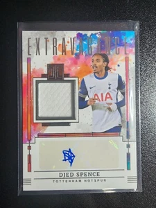 DJED SPENCE 2024-25 Panini Impeccable EPL #57/99 PATCH AUTO - Picture 1 of 2
