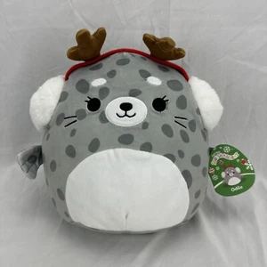 Squishmallow Odile the Seal with Antlers 12" Inch Christmas Squad NEW - Picture 1 of 14
