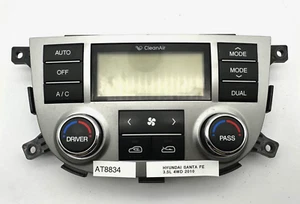 OEM 10-12 Hyundai Santa Fe AC Heater Digital Temperature Climate Control Switch - Picture 1 of 22
