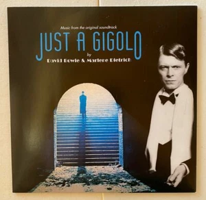 DAVID BOWIE MARLENE DIETRICH JUST A GIGILO BLUE COLOR VINYL 7" 2019 - Picture 1 of 5
