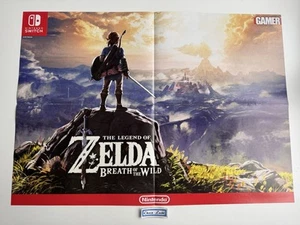 Poster (55x40) - Zelda Breath Of The Wild + Horizon Zero Dawn - Promo Video Gamer - Bild 1 von 4