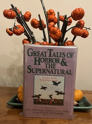 Great Tales Of Horror & The Supernatural ~ 1985 Hardcover DJ ~ Stephen King +++ - Image 1 of 4