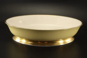 Flintridge Porzellan Sylvan California gelb oval GEMÜSESCHALE nicht mehr produziert Vintage s - Bild 1 von 8