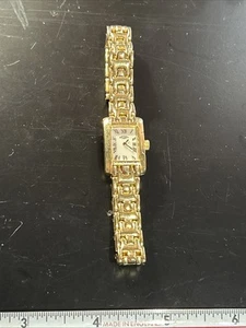 Rotary Ladies / Womens / Female Gold Colour Quartz Watch Mother Of Pearl Dial T6 - Picture 1 of 6