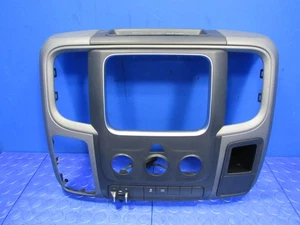 13-20 Dodge Ram Heater Instrument Radio Bezel Dash Trim Silver/Gray 5060 - Picture 1 of 13