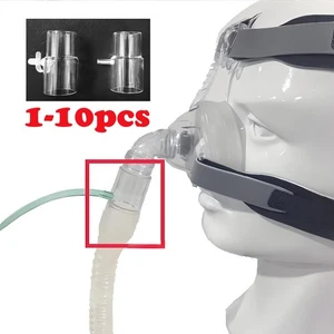 1-10Pcs CPAP Adattatori Miscela Ossigeno CPAP Adattatore Connettore Arricchimento Ossigeno - Foto 1 di 16