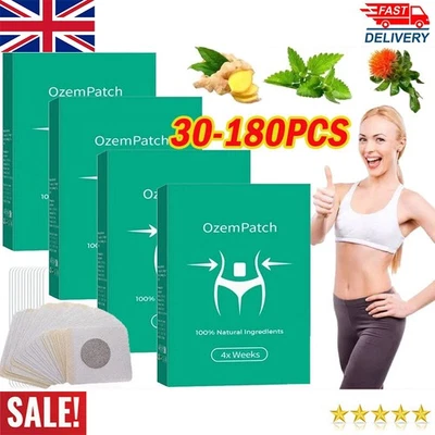 30~180PCS RejuvaCare Ozem patch Plant Ingredient Slimming & Shaping Patch NEW - Image 1 of 4