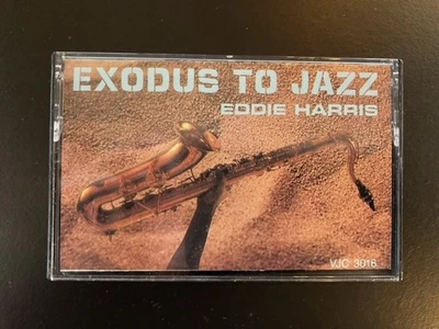 EXODUS TO JAZZ 1961 EDDIE HARRIS 1980 CASSETTE VEE JAY VJC3016 EXLNT - Image 1 of 4