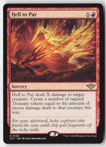 MTG - Hell to Pay R Outlaws of Thunder Junction 126 LP-NM - Bild 1 von 2