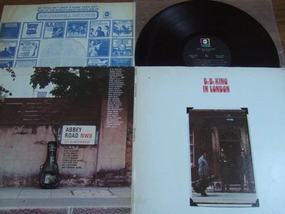B. B. KING - IN LONDON - U.S. ISSUE G/FOLD LP  ABCX - 730 / 1971  ABC INNER Foto 1 de 4