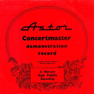 Various - Astor Concertmaster, 1950s Verve/Mercury 10in sampler LP - Image 1 of 4