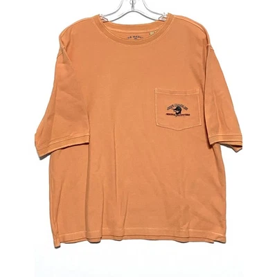 Joe Marlin Original Outfitters Sewn Fish Pocket Logo Shirt Cotton Mens Medium M - Image 1 of 4