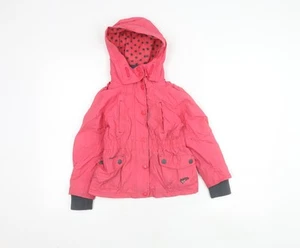 Next Girls Pink Hooded Jacket 5-6 Years - Picture 1 of 12