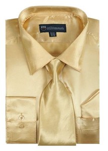 camisa color oro