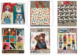 Variety of Dog Design Totes Home Goods, TJ Maxx, Marshalls Reusable Large bags - Picture 1 of 40