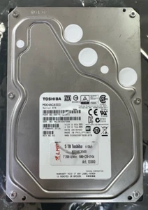 Toshiba (MD04ACA500) 5TB SATA 3.5" Hard Drive TESTED 100% - Picture 1 of 1