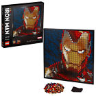 LEGO Art Marvel Studios Iron Man 31199 Artwork Building Kit, Minor Box Dmg
