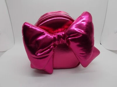 Mini Mochila Bath & Body Works Puffy Pink Bow Material Metálico NUEVA Foto 1 de 3