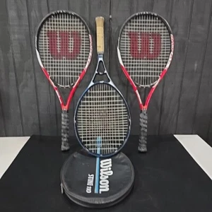 (3) Wilson Tennisschläger Sting 110 Impact Titanium Fernlicht Power Bridge Set - Bild 1 von 22