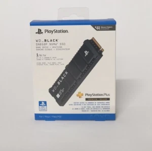 WD_BLACK SN850P NVME SSD PLAYSTATION PLUS GAME DRIVE + HEATSINK 1TB (24E) - Photo 1/2