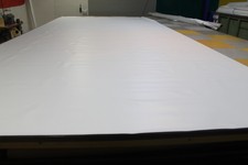 Abdeckplane Gewebeplane Bauplane LKW Plane B-Ware 480gr/m² Weiß 2,50m/2,50m