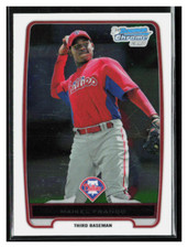 2012 Bowman Chrome Prospects #BCP112 Maikel Franco 1st Bowman