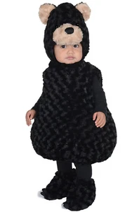 Baby Plush Animal Black Bear Toddler Costume - Picture 1 of 1
