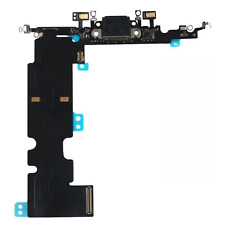 Black OEM Charging Port Dock Mic Flex Replacement For Apple iphone 8 Plus