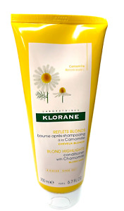 Klorane Blond Highlights Conditioner w/Chamomile Rinse Out 200 mL/6.7 oz Sealed