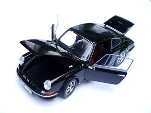 Porsche 911 S Coupe schwarz nero noir negro black, Schuco in 1:18 ovp boxed - Picture 1 of 11