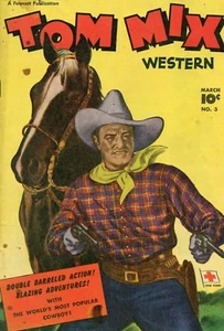 Tom Mix Western #3 sehr guter Zustand + 4,5 Fawcett 1948 siehe meinen Shop - Bild 1 von 2
