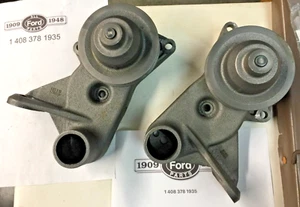 Water Pump LH & RH 1937 47 Ford Truck 1937 48 Ford Car 1937 48 Mercury FREE SHIP - Picture 1 of 3