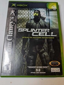 Tom Clancy's Splinter Cell (Microsoft Xbox, 2002) USED NO MANUAL