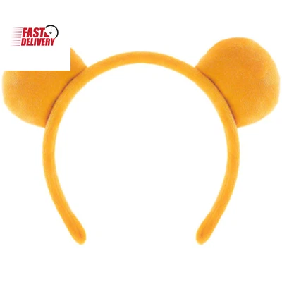 Diadema Orejas de Oso Amarillo Adulto, Disfraz de Oso para Festival de Halloween Juegos con disfraces Par Foto 1 de 4