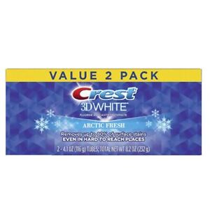 Crest 3D White Arctic Fresh Value 2 Pack Whitening Toothpaste Uk Seller Uk Stock