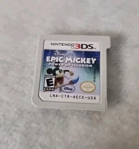 Epic Mickey: Power of Illusion - Nintendo 3DS Cartridge Only No Case - Picture 1 of 1